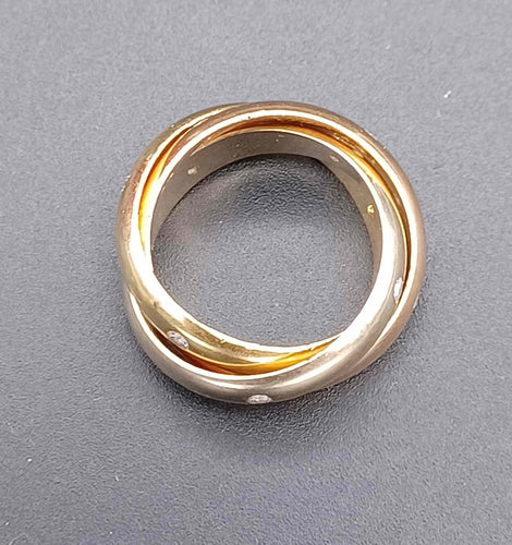 Bague CARTIER - Bague Trinity Diamants 58 Facettes