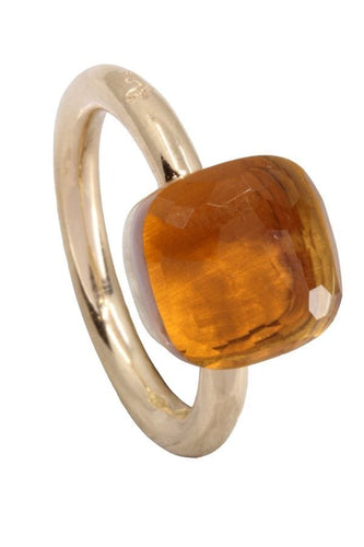 Bague 53 BAGUE POMELLATO NUDE CLASSIC CITRINE 58 Facettes 080561