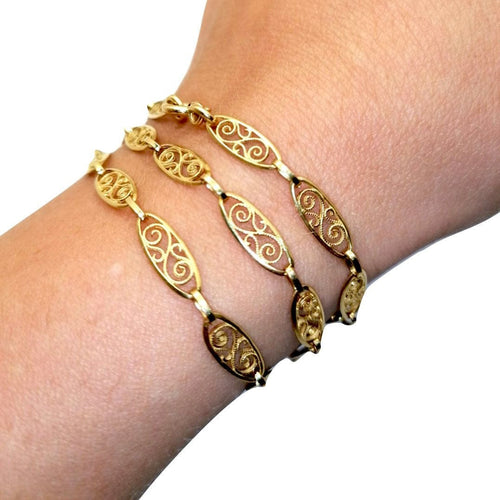 Collier Collier et bracelet vintage 58 Facettes 2551