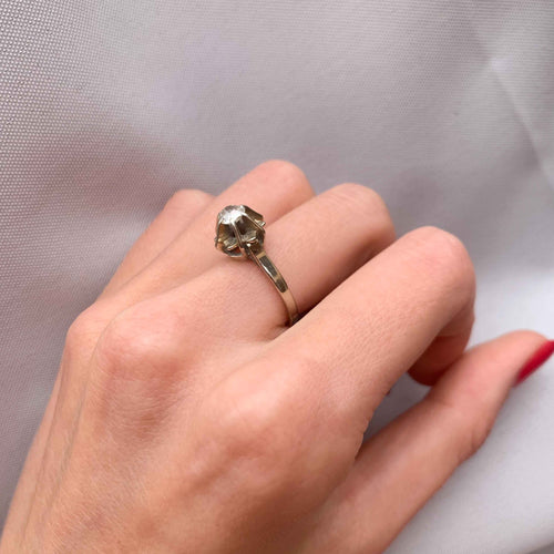 Bague 51.5 Bague Solitaire Diamant 0.50ct 58 Facettes JE104