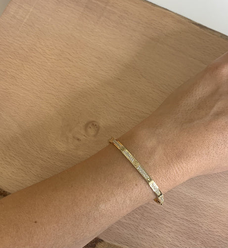 Bracelet Bracelet Cartier Love Pavé Diamants PM 58 Facettes 20400000404/ LI