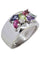 Bague 54 BAGUE TUTTI FRUTTI 58 Facettes 052221