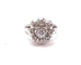 Bague 53 Bague Marguerite diamant, or et platine 58 Facettes Bag.Entg.Dt.916