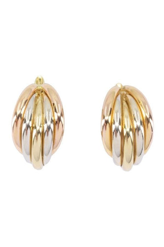 Boucles d'oreilles BOUCLES D'OREILLES 3 ORS 58 Facettes 067021