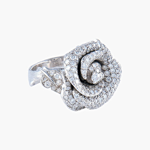 Bague 49 Bague Rose DIOR Bagatelle 58 Facettes