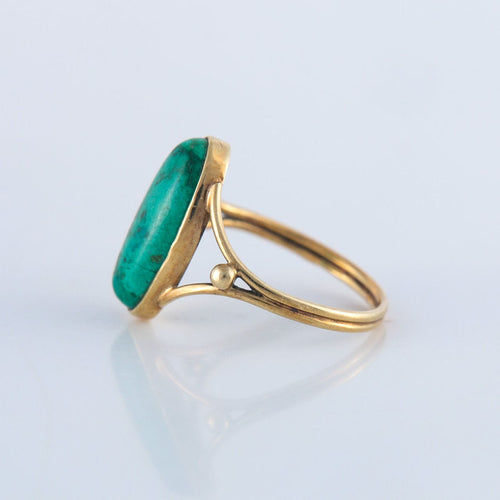 Bague 54 Bague Pierre verte 58 Facettes JE92