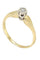 Bague SOLITAIRE DIAMANT ANCIEN 0.05 CARAT 58 Facettes 044331
