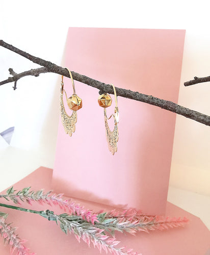 Boucles d'oreilles Boucles d'oreilles créoles Style Savoyarde 58 Facettes AA 1590