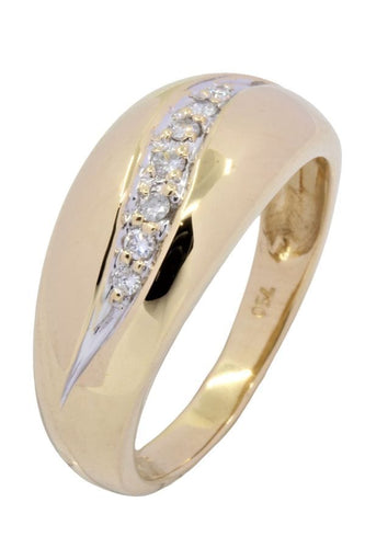 Bague BAGUE JONC DIAMANTÉ 58 Facettes 048741