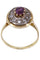 Bague 52 BAGUE MARGUERITE RUBIS ET DIAMANTS 58 Facettes 075171