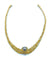Collier GILBERT ALBERT. Collier or jaune, diamant et billes interchangeables 58 Facettes