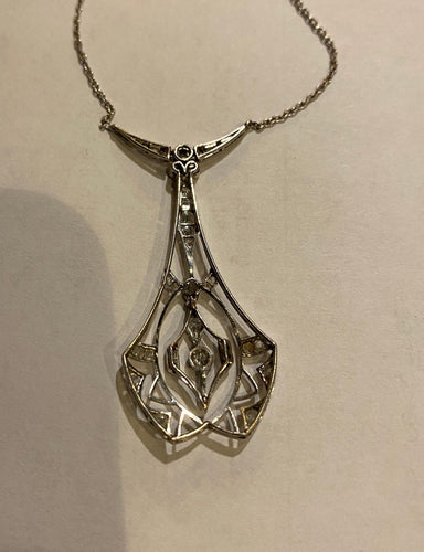 Collier Collier pendentif, diamants 58 Facettes