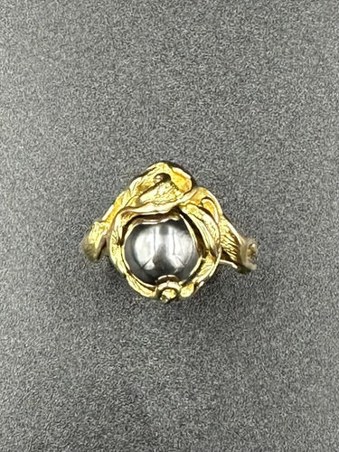 Bague GILBERT ALBERT - Bague Multi-billes Or 58 Facettes