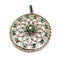 Pendentif Pendentif or blanc émeraudes diamants 58 Facettes 2901