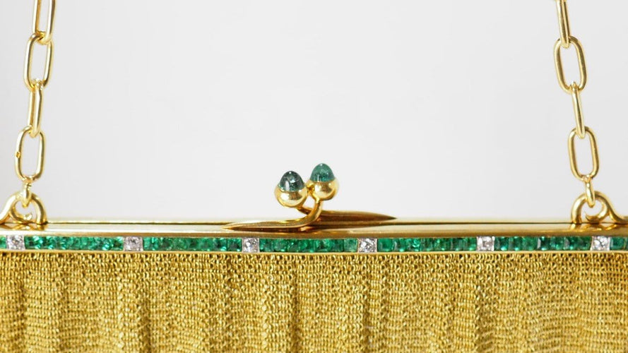 Accessoire Sac Soirée Cotte De Maille Or Jaune 58 Facettes 31814