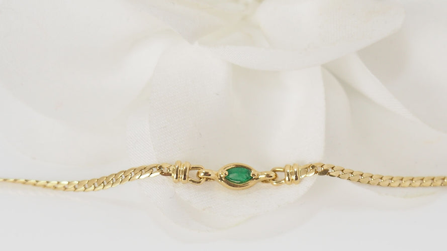 Bracelet 19 Bracelet en Or Jaune & Emeraudes 58 Facettes 32140