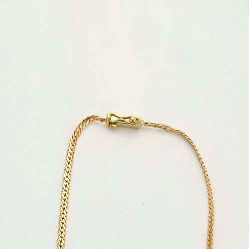 Colliers Collier Or jaune Diamants Saphir 58 Facettes