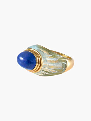 Bague 50 Bague Lapis Lazuli BOUCHERON 58 Facettes