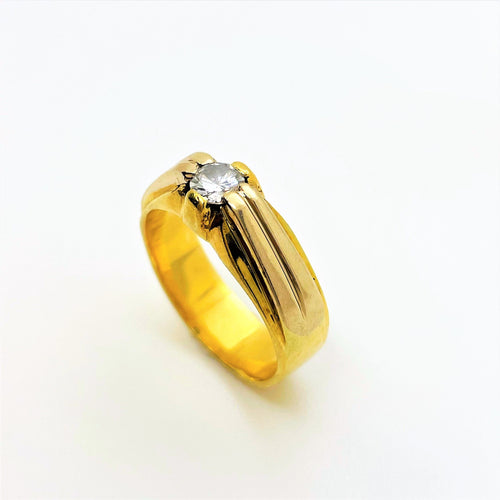 Bague 54 Bague Solitaire Diamant 0.23cts 58 Facettes 20400000598