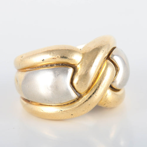 Bague 50 Bague Wempé 2 ors 58 Facettes 8400