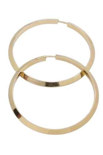 Boucles d'oreilles CRÉOLES MODERNES 58 Facettes 071221