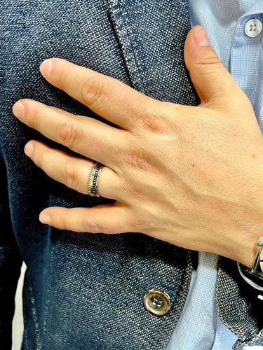 Bague BAGUE "QUATRE BLACK ÉDITION SMALL" BOUCHERON 58 Facettes 047621