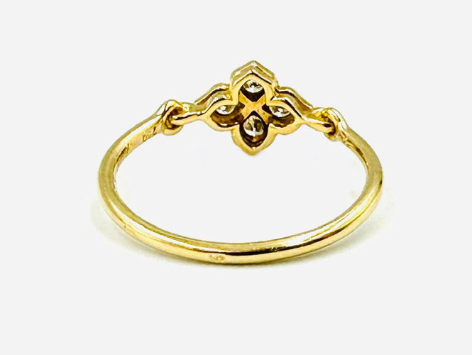 Bague CARTIER. Bague «Indes mystérieuses » or et diamants 58 Facettes