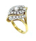 Bague Bague Vintage Or Jaune & Diamants 58 Facettes