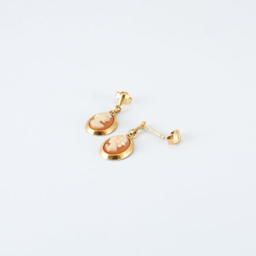 Boucles d'oreilles Boucles d'oreilles Camée 58 Facettes EL16