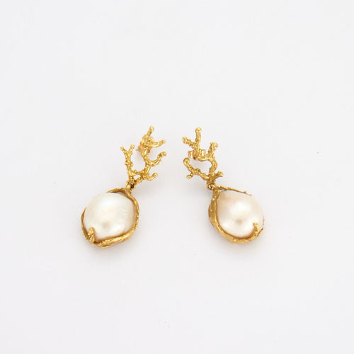 Boucles d'oreilles Boucles d'oreilles Perles baroques 58 Facettes LOWO04