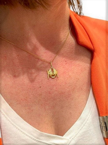 Pendentif PENDENTIF MODERNE POISSONS 58 Facettes 048461