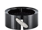 Bague 54 CHAUMET - BAGUE LIEN CÉRAMIQUE ET DIAMANTS 58 Facettes 081956-054
