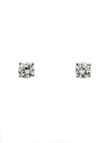 Boucles d'oreilles Boucles d’oreilles Or blanc Diamants 58 Facettes
