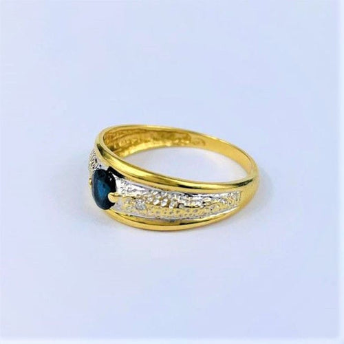 Bague 49 Bague Saphir Diamants 58 Facettes 20400000363