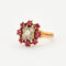Bague 50 Bague Fleur Rubis Diamants 58 Facettes 230371