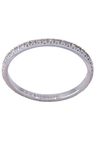 Bague MAUBOUSSIN - ALLIANCE PARCE QUE JE L'AIME 58 Facettes 074391