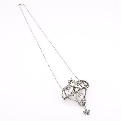 Broche Broche/Pendentif dimants 58 Facettes