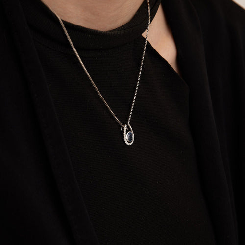 Pendentif Pendentif, saphir,diamants 58 Facettes