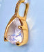 Pendentif Pendentif Quartz Diamants 58 Facettes AB190