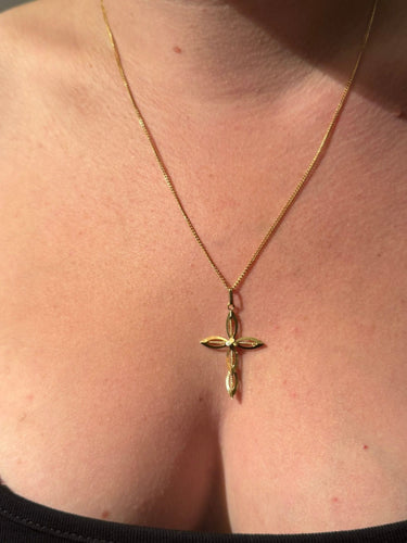 Pendentif Pendentif Croix Or jaune 58 Facettes