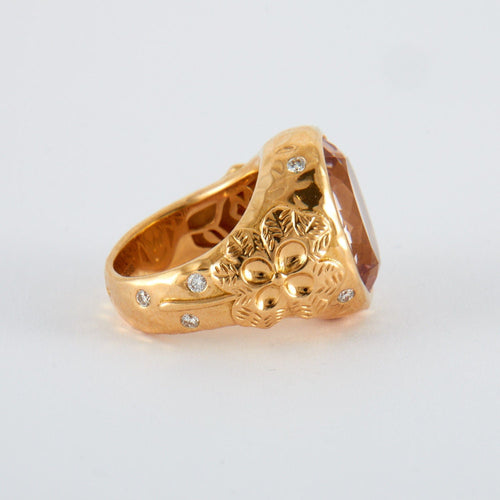 Bague 48 Bague Chevalière Coeur 58 Facettes 2.569