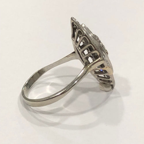 Bague BAGUE MARQUISE DIAMANTS 58 Facettes