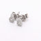 Boucles d'oreilles Boucles d'oreilles Djula Or blanc et diamants 58 Facettes 26348