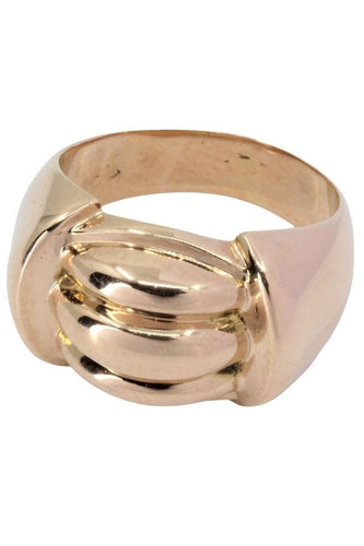 Bague BAGUE MODERNE GODRONNÉE 58 Facettes 046771