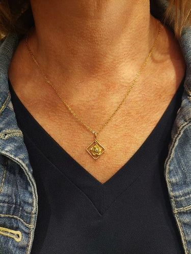 Pendentif PENDENTIF ANCIEN ROSE 58 Facettes 065771