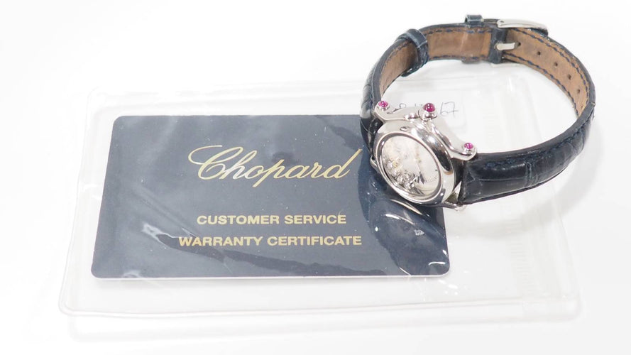 Montre Chopard - montre Happy Sport Mini en acier 58 Facettes 32068B