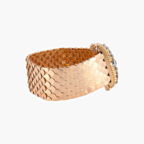 Bracelet Incroyable manchette des années 30 58 Facettes P2L11