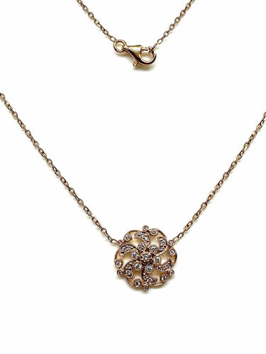 Collier Collier Stone Paris en or rose et diamants 58 Facettes