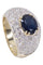 Bague 60 BAGUE SAPHIR DIAMANTS 58 Facettes 074801