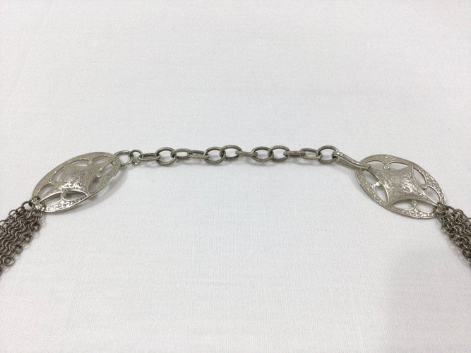 Accessoire Ceinture Métal Et Argent 58 Facettes